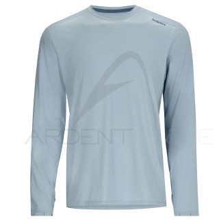 T-shirt SIMMS Solarflex Crew Steel Blue Heather