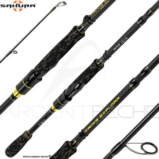 Spinning rod SAKURA Trinis explora