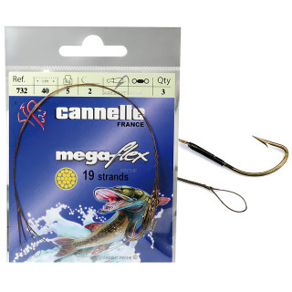 CANNELLE megaflex leader 1 loop + 1 single hook