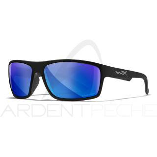 Occhiali polarizzati WILEY X Peak captivate blue mirror matte black frame