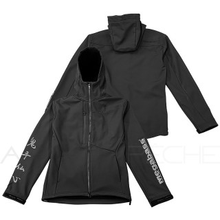 Giacca MEGABASS Blowattack hoodie black