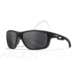 Polarized sunglasses WILEY X Aspect Smoke grey Matte black frame