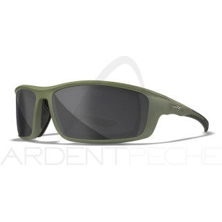 Polarized sunglasses WILEY X Grid captivate Grey Matte utility green frame