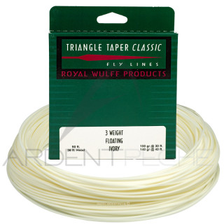 ROYAL WULFF Triangle Taper Floating Fly Line Ivory TTF