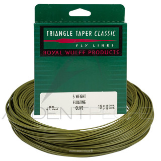 ROYAL WULFF Triangle Taper Floating Fly Line Olive TTF