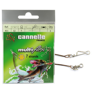 Terminale CANNELLE multiflex speciale pesce nuotante 12 cm