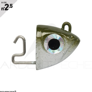 Testa piombata FIIISH Black minnow 105