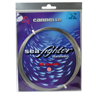 CANNELLE steel cable seafighter 49 strands