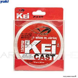 Tapered leader YUKI Kei cast clear 15m