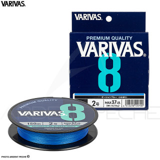 Braid VARIVAS 8 OCBlue 150m