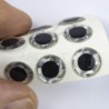 Occhi 3D adesivi XL 13 mm