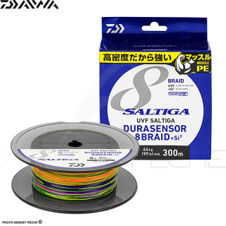 Tresse DAIWA Saltiga 8 Braid dura multicolore 300m