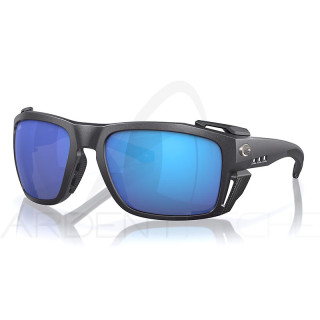 COSTA DEL MAR King tide 8 Black Blue mirror 580G polarized sunglasses