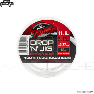Fluorocarbon line FOX RAGE Drop n jig fluorocarbon 24