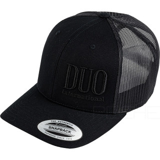 Cappellino DUO Mesh snapback cap black
