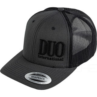 Cap DUO Mesh snapback cap Charcoal/Black