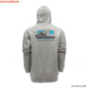 Felpa GRUNDENS Displacement hoodie commercial boat Athletic heather