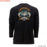 T Shirt GRUNDENS Tuna tattoo LS Black