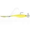 Soft lure HYPERLASTICS Dartspin round jig head 3.5 7g