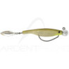 Soft bait HYPERLASTICS Dartspin football jig head 4.5 10g