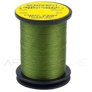 Fili da montaggio Semperfli Classic waxed thread 110 m 8/0