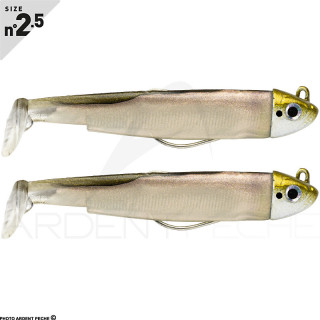 Soft lure FIIISH Black minnow double combo 105