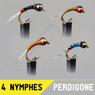Nymph Rig GARBOLINO Perdigone Set x4