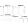 Terminale YUKI Atlantic surf rigs