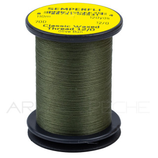 Fil de montage Semperfly Classic waxed thread 110 m 12/0