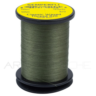 Fili da montaggio Semperfli Classic waxed thread 110 m 8/0