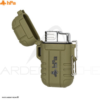 Accendino HPA Jet lighter olive