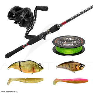Pack premium casting TENRYU Injection BC 73 XH + DAIWA Tatula HD LTD 200 HL