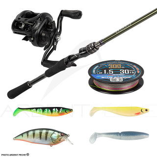 Combo premium bass & luccio con soft baits & artificiali rigidi - Ardent Tecniche di pesca