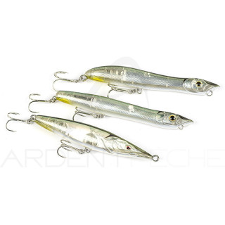 Pack of 3 sea bass surface lures XORUS