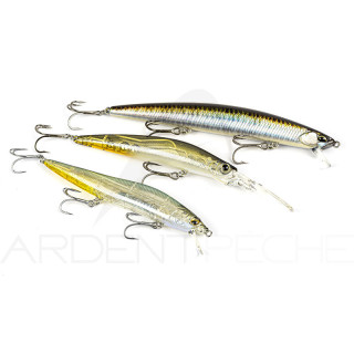 Pack de 3 leurres bar au poisson nageur DUO et MEGABASS