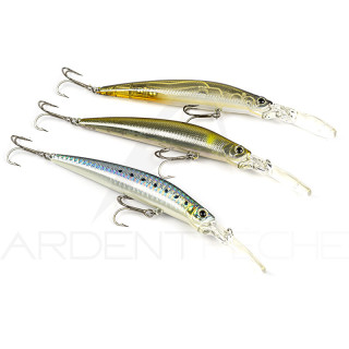 Pack of 3 hard lures DUO Crank Minnow Hacker 105 SP