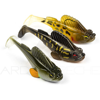 Pack of 3 soft lures MEGABASS Dark Sleeper 3.8 28g