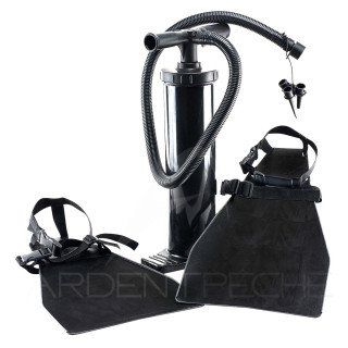 Float tube accessories kit DEVAUX Kit Cap-V (Fins Pump)