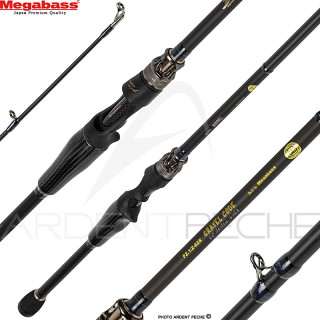Canne casting MEGABASS Destroyer P5 F2.1/2 62 X Gravel code