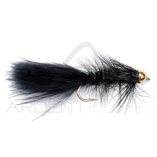 Mouche FMF Wooly bugger gold nugget black 1606