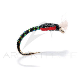 Fly FMF Chironomid 3D Glass Black 2470