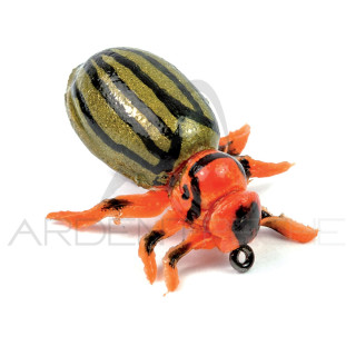 Realistic Fly Colorado Potato Beetle