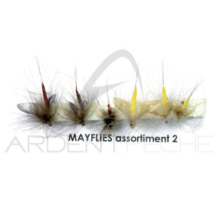 Mosca realistica Mayfly CDC assortimento 2