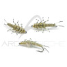 Mosca realistica Stonefly ninfa Pale