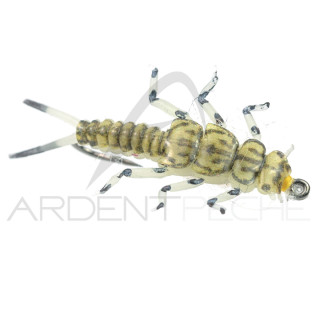 Mosca realistica Stonefly ninfa Pale