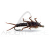 Mosca realistica Stonefly ninfa Dark