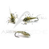 Mosca realistica Mayfly ninfa Olive