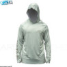 T-shirt con cappuccio FIIISH Anti UV Verde oliva