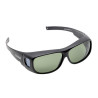 DEVAUX Vuxun 4800 Pale Green Photochromic Polarised Clip-On Glasses