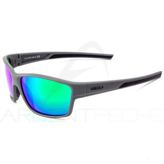 Polarized sunglasses AQUILA Ghillie Green Mirror